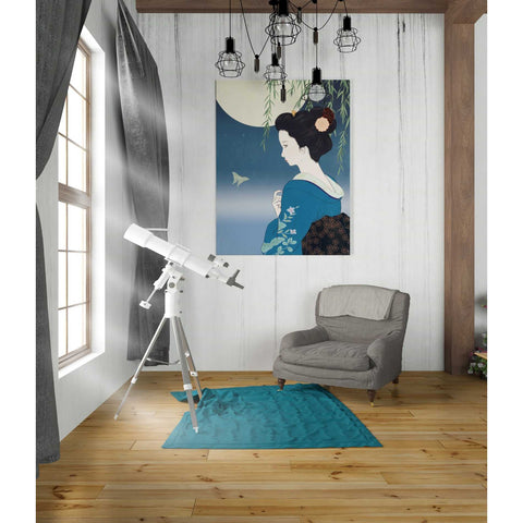 Image of 'Fumitsuki' by Sai Tamiya, Canvas Wall Art,26 x 34