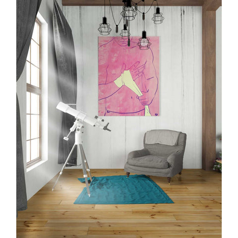 Image of 'Boxing 1' by Giuseppe Cristiano, Canvas Wall Art,26 x 34