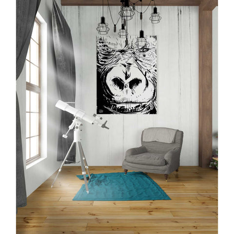 Image of 'Gorilla' by Giuseppe Cristiano, Canvas Wall Art,26 x 34