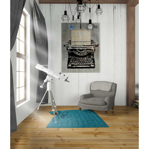 Image of 'The Writer' by Loui Jover, Canvas Wall Art,26 x 34