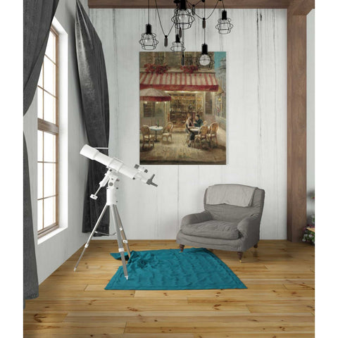 Image of 'Paris Cafe II Crop' by Danhui Nai, Canvas Wall Art,26 x 34