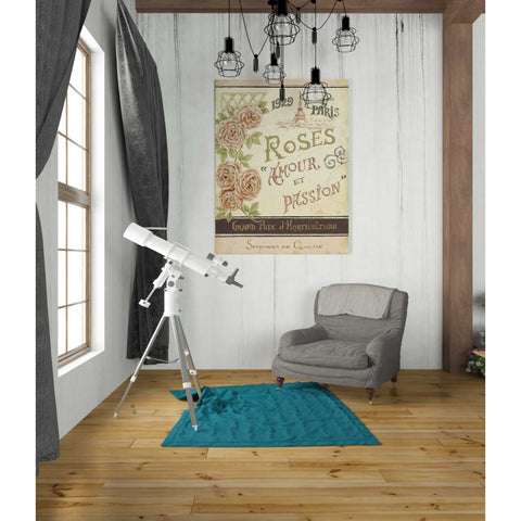 Image of 'French Seed Packet I' by Daphne Brissonet, Canvas Wall Art,26 x 34