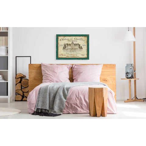 Image of 'French Wine Label IV' by Daphne Brissonet, Canvas Wall Art,26 x 34