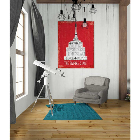 Image of 'Iconic NYC IV' by Michael Mullan, Canvas Wall Art,26 x 34