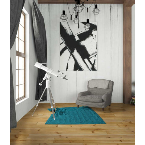 Image of 'Expression Abstract I White Crop' by Shirley Novak, Canvas Wall Art,26 x 34