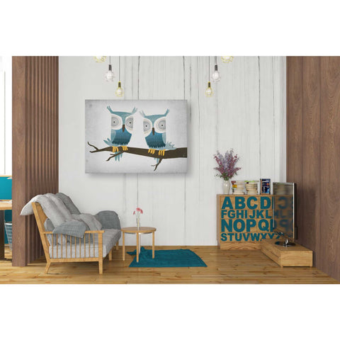 Image of 'Tan Owls Bright' by Ryan Fowler, Canvas Wall Art,26 x 34