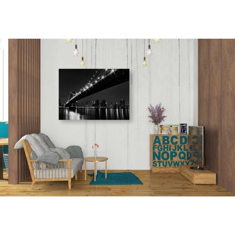 Image of 'Manhattan Bridge' by Katherine Gendreau, Giclee Canvas Wall Art