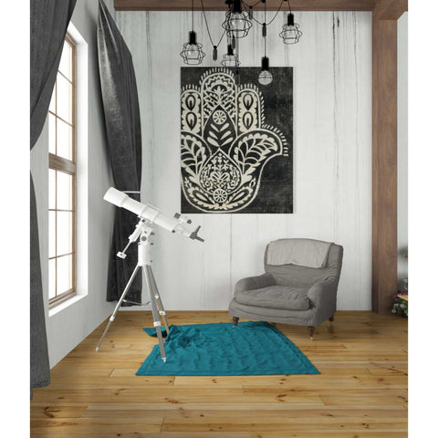 Image of 'Night Hamsa I' by Chariklia Zarris Giclee Canvas Wall Art