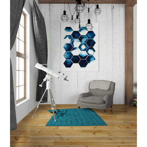 Image of 'Stormy Geometry I' by Grace Popp Canvas Wall Art,26 x 34