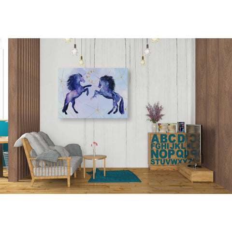 Image of 'Unicorn Universe Collection A' by Grace Popp Canvas Wall Art,34 x 26