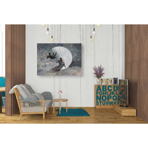 Image of 'Celestial Love II' by Victoria Borges Canvas Wall Art,34 x 26