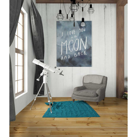 Image of 'Celestial Love III' by Victoria Borges Canvas Wall Art,26 x 34