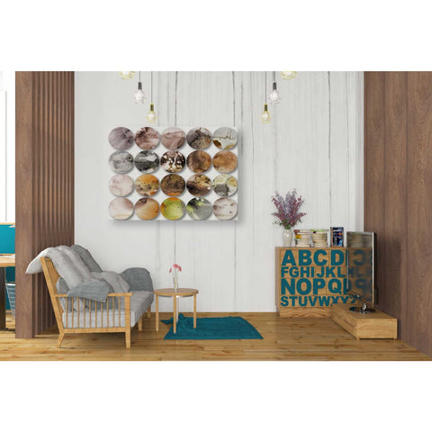 Image of 'Watercolor Colorful Circles 3' by Irena Orlov, Canvas Wall Art,34 x 26