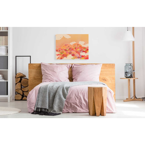 Image of 'Autumn Hill' by Zigen Tanabe, Giclee Canvas Wall Art