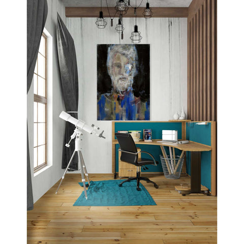 Image of 'Portrait 3' by Oscar Alvarez Pardo, Canvas Wall Art,26 x 34