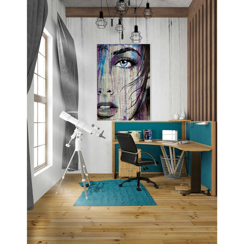 Image of 'Indigo Feeling' by Loui Jover, Canvas Wall Art,26 x 40