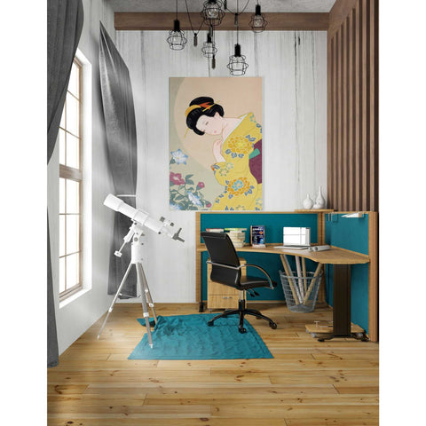 Image of 'Kikyou' by Sai Tamiya, Canvas Wall Art,26 x 40