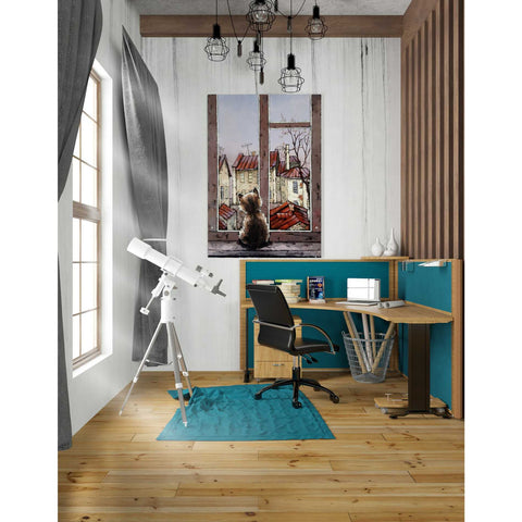 Image of 'Old Yard' by Alexander Gunin, Canvas Wall Art,26 x 40