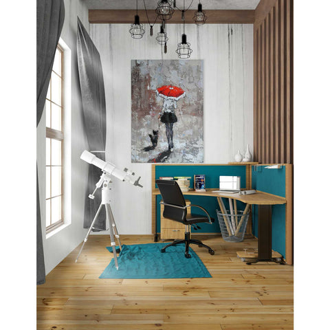 Image of 'An Urban Autumn' by Alexander Gunin, Canvas Wall Art,26 x 40