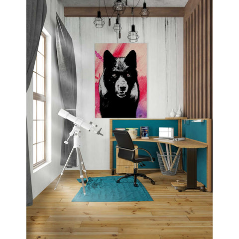 Image of 'Wolf' by Giuseppe Cristiano, Canvas Wall Art,26 x 40