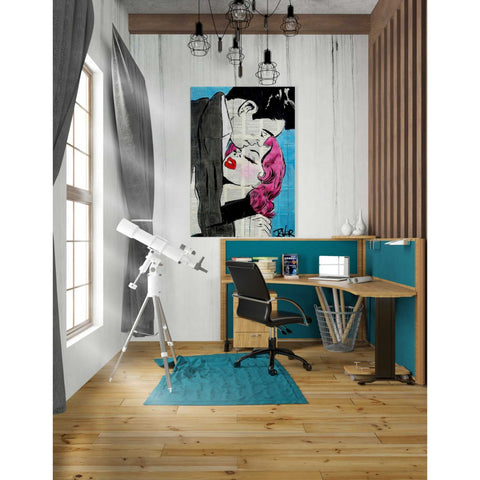 Image of 'Pop Lovers' by Loui Jover, Canvas Wall Art,26 x 40