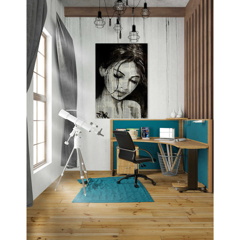 Image of 'Wild Daisy' by Loui Jover, Canvas Wall Art,26 x 40