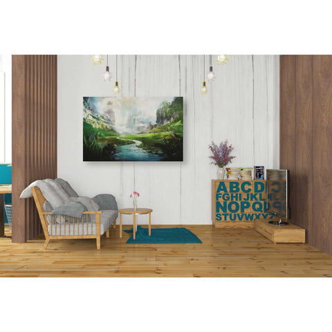 Image of 'Peaceful River' by Jonathan Lam, Canvas Wall Art,26 x 40