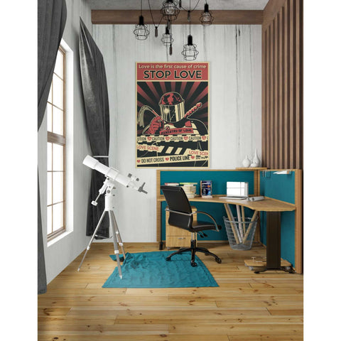 Image of 'Ministry of Love' Canvas Wall Art,26 x 40