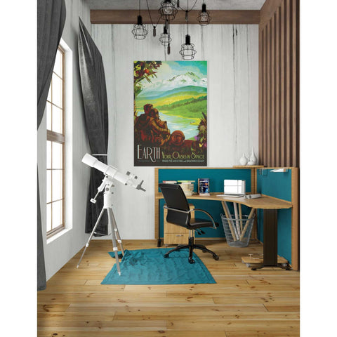 Image of 'Visions of the Future: Earth' Canvas Wall Art,26 x 40