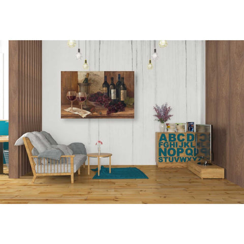 Image of 'Vintage Wine' by Albena Hristova, Canvas Wall Art,40 x 26