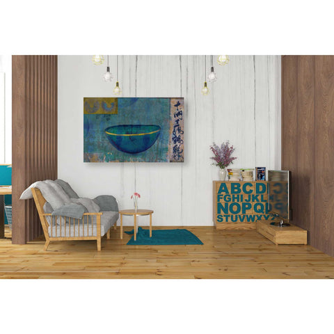Image of 'Blue Bowl' by Elena Ray Canvas Wall Art,26 x 40