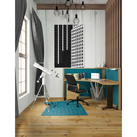 Image of 'NYC in Pure B&W II' by Jeff Pica Canvas Wall Art,26 x 40