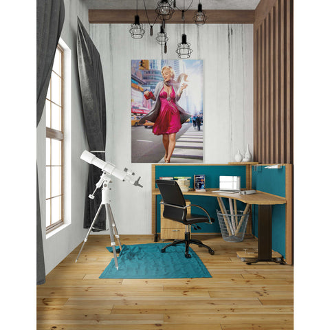 Image of 'Marilyn in the City' by JJ Brando Giclee Canvas Wall Art