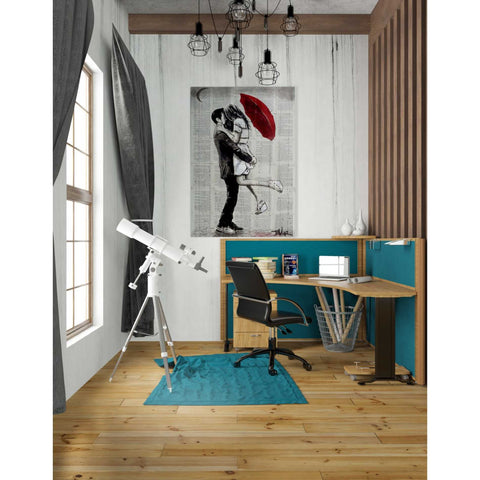 Image of 'Forever Romantics' by Loui Jover, Canvas Wall Art,26 x 40