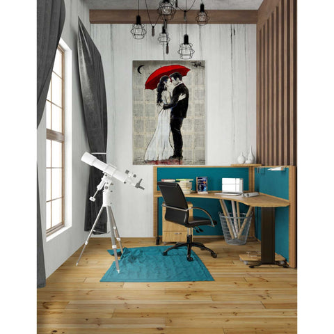 Image of 'Some Rainy Night' by Loui Jover, Canvas Wall Art,26 x 40