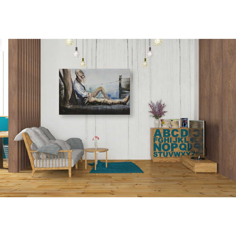 Image of 'Nap Time' by Oscar Alvarez Pardo, Canvas Wall Art,26 x 40