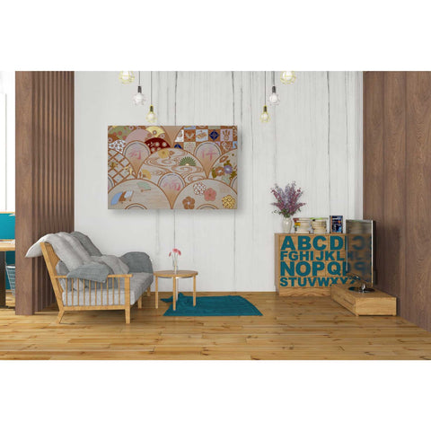 Image of 'Happy Design B' by Zigen Tanabe, Giclee Canvas Wall Art