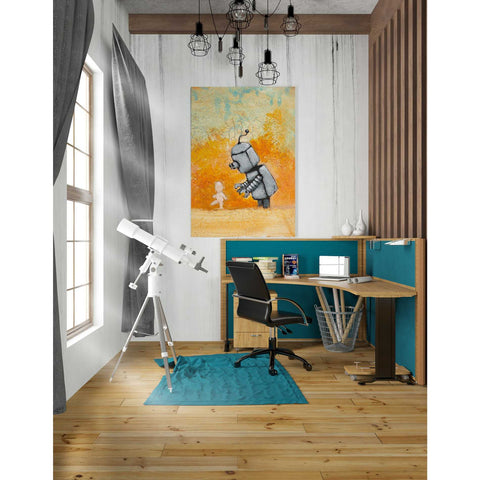 Image of 'Bot Baby' by Craig Snodgrass, Canvas Wall Art,26 x 40
