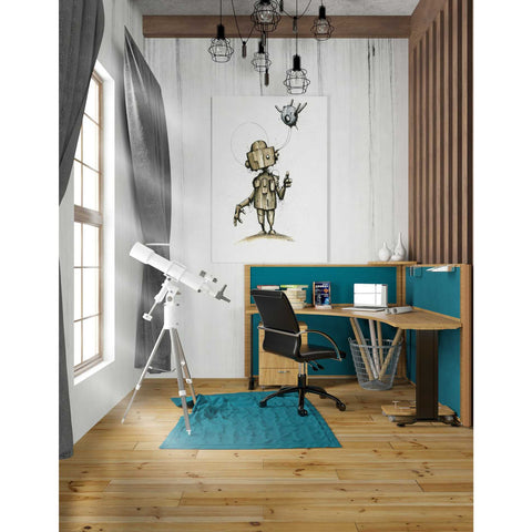 Image of 'Ink Bot 1.0' by Craig Snodgrass, Canvas Wall Art,26 x 40