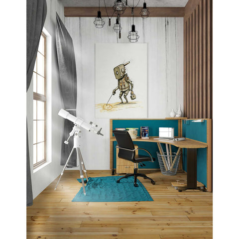 Image of 'Ink Bot 3.0' by Craig Snodgrass, Canvas Wall Art,26 x 40