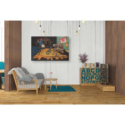 Image of 'Jesus Saves' by Craig Snodgrass, Canvas Wall Art,26 x 40