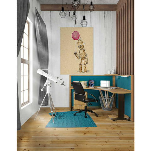 Image of 'Ink Bot Balloon' by Craig Snodgrass, Canvas Wall Art,26 x 40