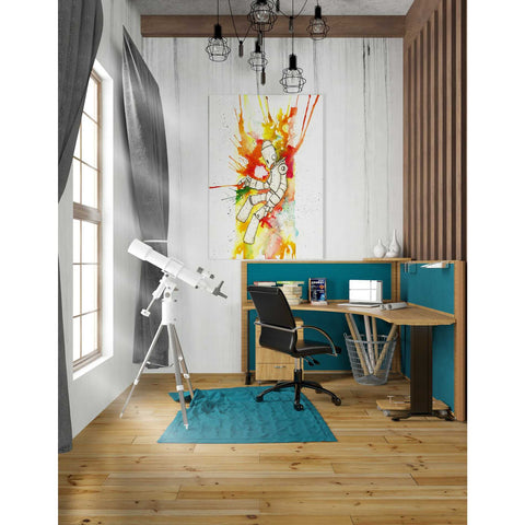 Image of 'Nebula Bot' by Craig Snodgrass, Canvas Wall Art,26 x 40