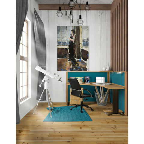 Image of 'At The Corner' by Oscar Alvarez Pardo, Canvas Wall Art,26 x 40