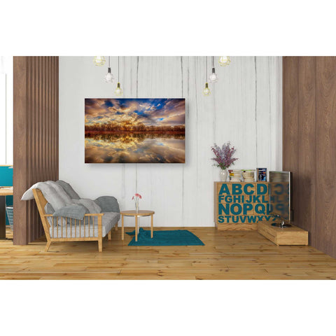 Image of 'Chatfield Sunrise' by Darren White, Canvas Wall Art,26 x 40