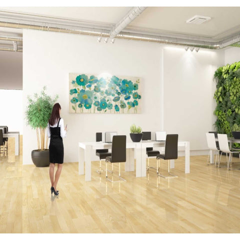 Image of 'Floral Lace' by Silvia Vassileva, Canvas Wall Art,30 x 60