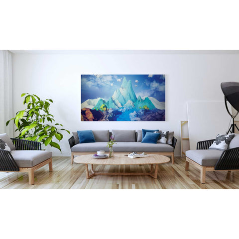 Image of 'Lonely Mountain' by Jonathan Lam, Giclee Canvas Wall Art