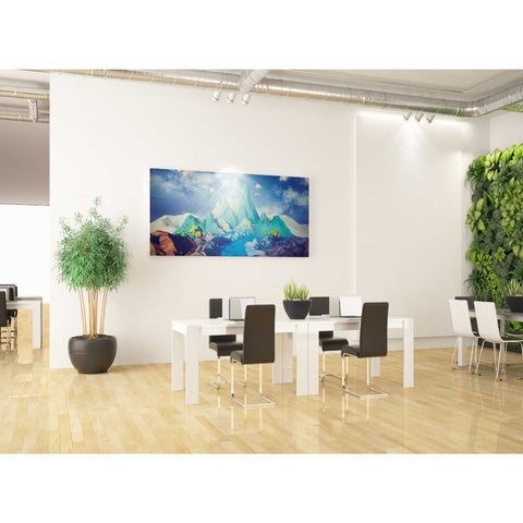 Image of 'Lonely Mountain' by Jonathan Lam, Giclee Canvas Wall Art