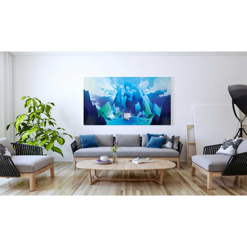 Image of 'Triton' by Jonathan Lam, Giclee Canvas Wall Art