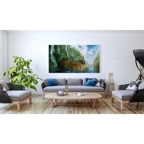 Image of 'Shipwreck' by Jonathan Lam, Giclee Canvas Wall Art